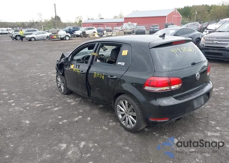 2012 Volkswagen Golf Tdi 4-Door z USA, uszkodzony, nr VIN WVWDM7AJ4CW292629